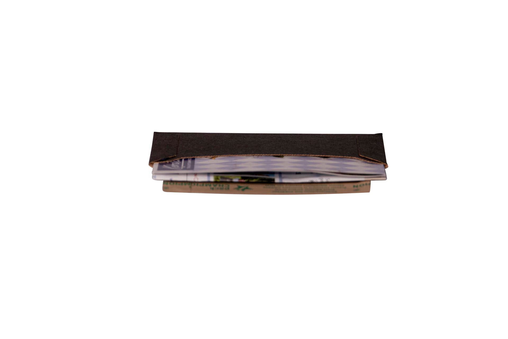 Versandtasche quer schwarz 205x97x30 – Bild 2