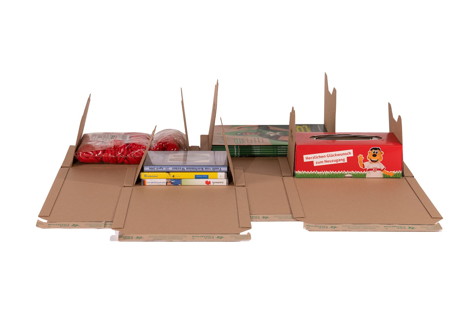 Wickelverpackung seitlich leicht DIN A5+ 249x165x60 3