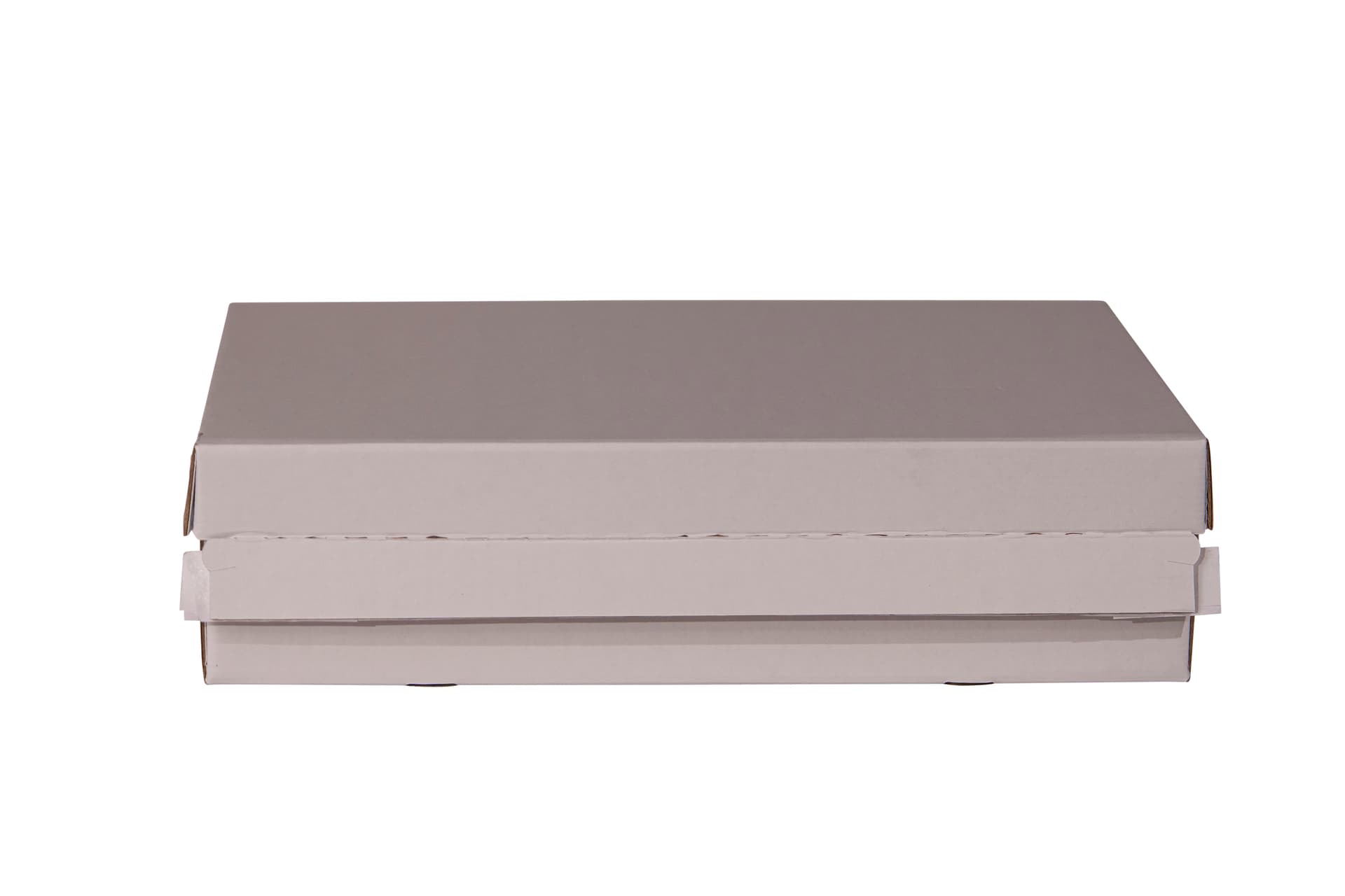 Versandbox 2-wellig DIN A3 weiß 430x310x120 – Bild 1